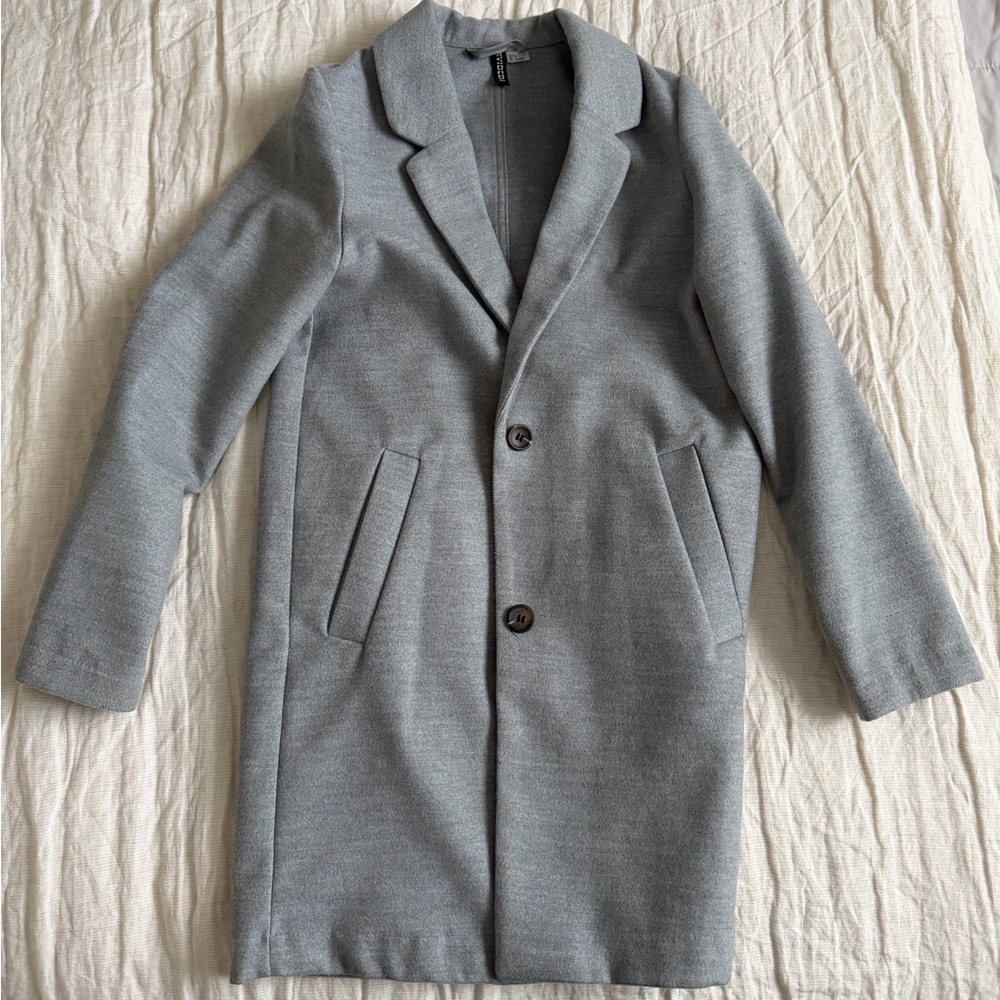 H&M Womans Gray Pea Coat